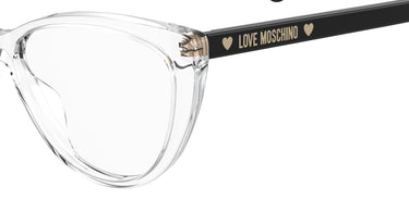 Premium Women Moschino Love Model Eyeglasses: MOL539 - Crystal- SpecSMART Eye Clinic (Zoom View)